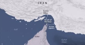 U.S. intel assessment says military identified at least 10 mines in Strait of Hormuz