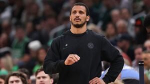 Celtics coach Joe Mazzulla wins NBA Coach of the Year award he called ‘stupid’