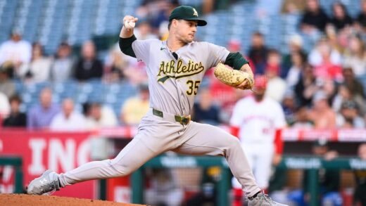 JT Ginn’s no-hit bid ends in 9th inning on Angels walk-off home run