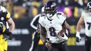 Lamar Jackson absent from Ravens OTA as contract situation lingers