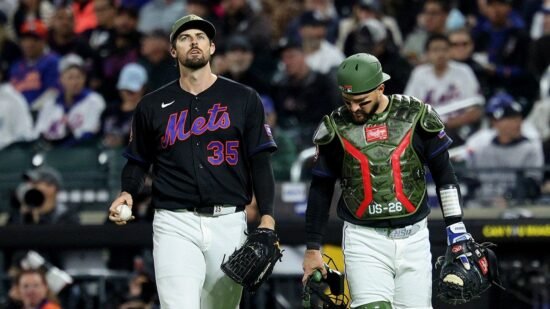 Mets’ Clay Holmes fractures leg after getting hit by 111 mph line drive