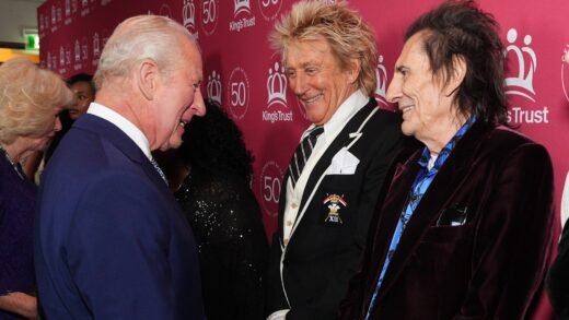 Watch Rod Stewart and Ron Wood Perform ‘Ooh La La’ for King Charles