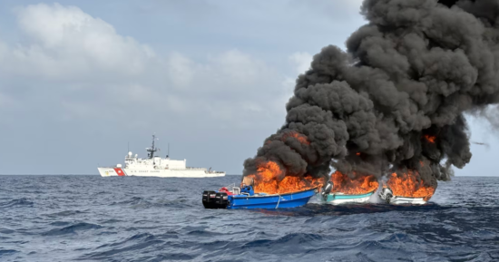 Coast Guard intercepts “triple threat” of boats holding 3 tons of cocaine, opens fire on one vessel