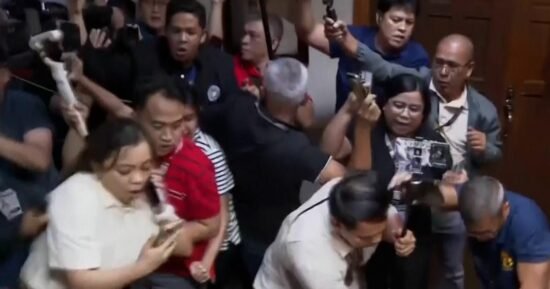 Videos show shots fired in Philippine Senate