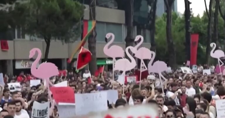 Protests in Albania over Kushner-backed luxury resort plan