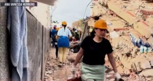 Another earthquake felt in Venezuela as families search for missing loved ones