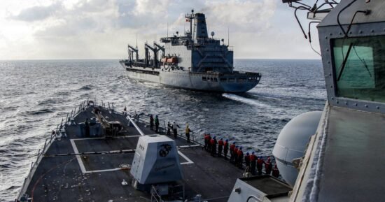 French Navy seizes Russia-linked oil tanker in high seas, Macron says