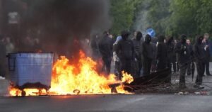 Violent anti-immigrant protests flare up across Belfast after knife attack