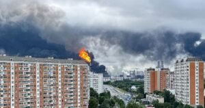 Ukrainian drones hit Kapotnya in biggest attack in years