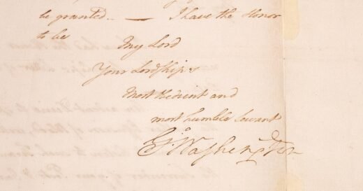 George Washington’s letter accepting British surrender in America goes on display in London