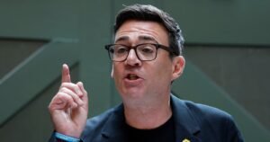 Andy Burnham says he’ll deliver a circuit breaker to transform the U.K. economy if he becomes leader