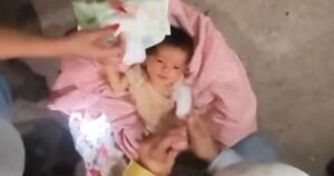 Video of newborn and mother rescued after days under rubble offers hope in Venezuela