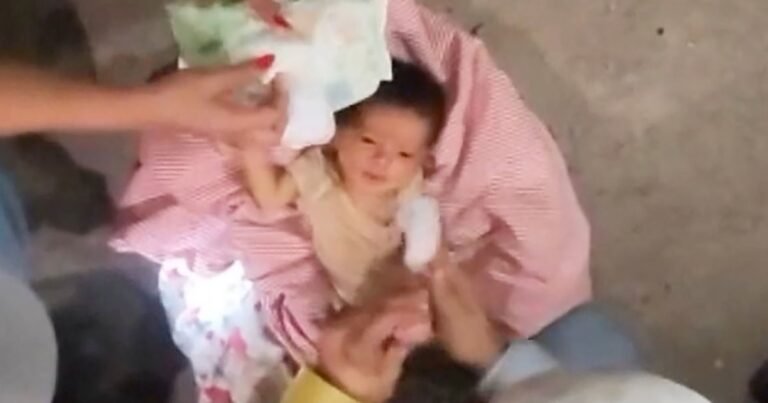 Video of newborn and mother rescued after days under rubble offers hope in Venezuela