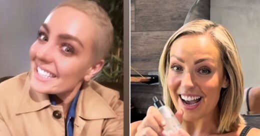 Amy Dowden’s hair ‘thick and full’ post-chemo thanks to £32 hair serum