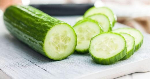 Cucumbers will stay crisp for longer if kept out of 1 place