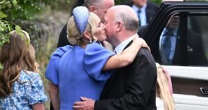 Zara Tindall sparks frenzy as she arrives at Peter Phillips’ wedding | Royal | News