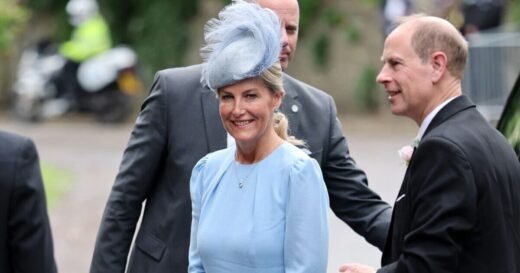Duchess Sophie wows in blue as she arrives at Peter Phillips’ wedding | Royal | News
