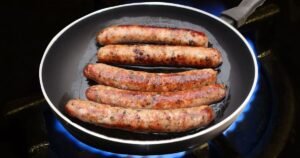 Sausages cook and taste better if you add 1 ingredient to pan