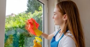Not spray or glass cleaner – cupboard staple will make windows sparkle