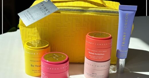 Trinny London’s travel-sized skincare is perfect for summer