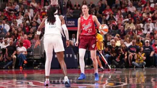 Caitlin Clark debuts signature Nike shoe during Fever tunnel walk