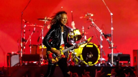 Metallica’s Kirk Hammett Falls Off Stage Days After Enraging Swifties