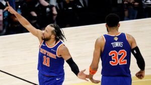 Knicks take 2-0 NBA Finals lead over Spurs on Jalen Brunson free throw