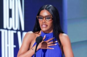 Teyana Taylor Accepts BET’s 2026 Icon of the Year Award: Watch