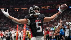Drake London signs 4-year, $141M deal to become third-highest-paid WR