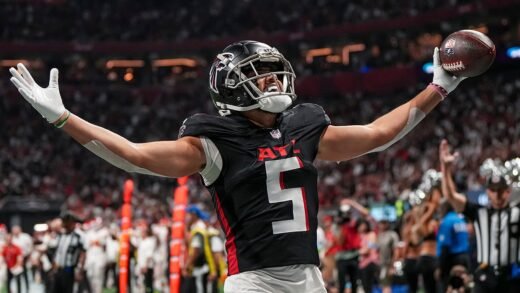 Drake London signs 4-year, $141M deal to become third-highest-paid WR