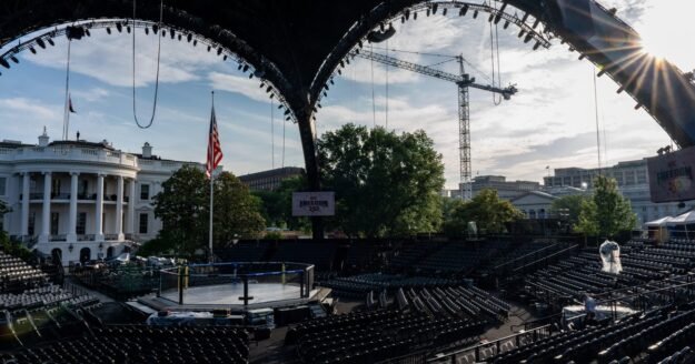 White House hosting “UFC Freedom 250” fight on Trump’s 80th birthday tonight