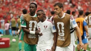 Qatar’s Assim Madibo gets five-match FIFA World Cup ban for leg break