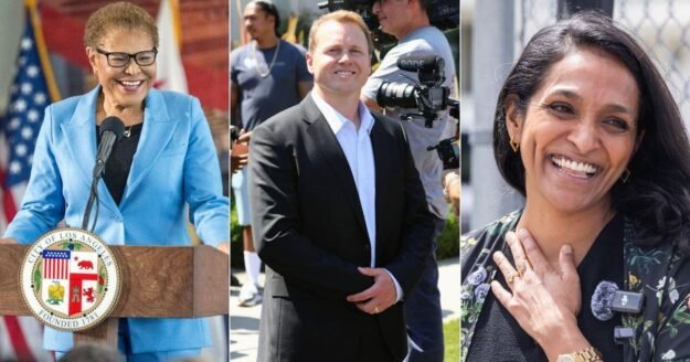 Nithya Raman defeats Pratt to face Bass in LA mayoral election, CBS News projects