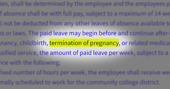 California teacher pregnancy leave bill could create paid leave for abortions