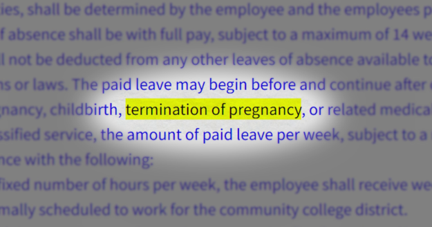 California teacher pregnancy leave bill could create paid leave for abortions