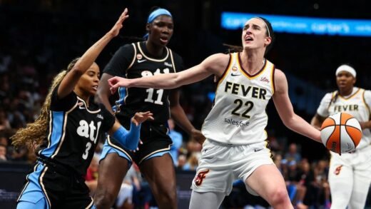 Caitlin Clark visibly emotional after Fever blowout loss to Angel Reese