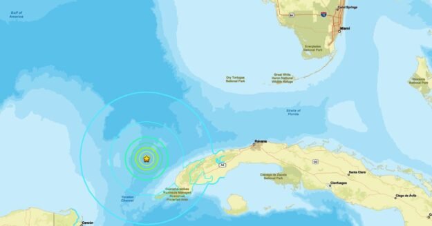 Miami officials say no major injuries or damage were reported after a 6.1 earthquake off Cuba fel in Florida