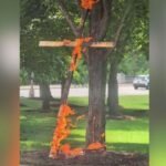 Burning cross in Chicago's Grant Park under investigation