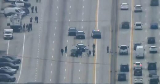 Los Angeles police chase ends in fatal shooting of suspect on 405 Freeway