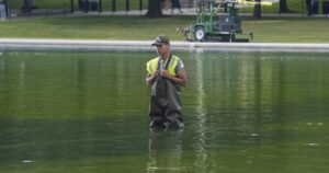 New problems arise for the Reflecting Pool after Trump's renovations