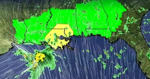 Tropical Storm Arthur rolls through the Gulf