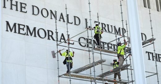 Trump’s name removed from Kennedy Center after court order