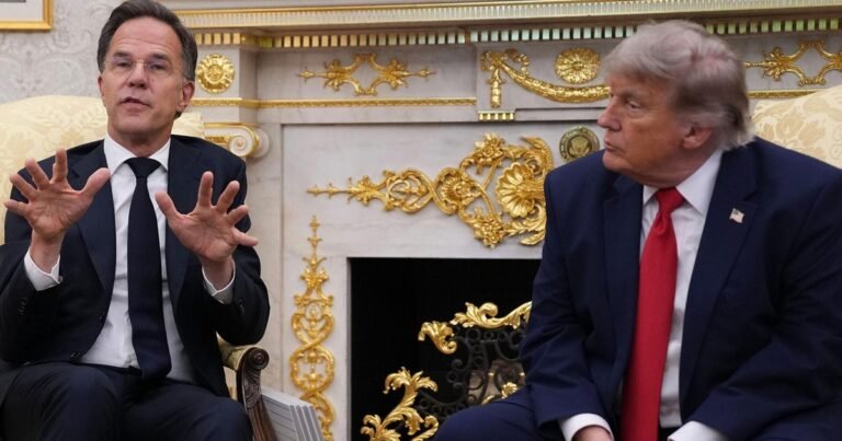 Watch: Trump meets with NATO Secretary-General Mark Rutte at Oval Office
