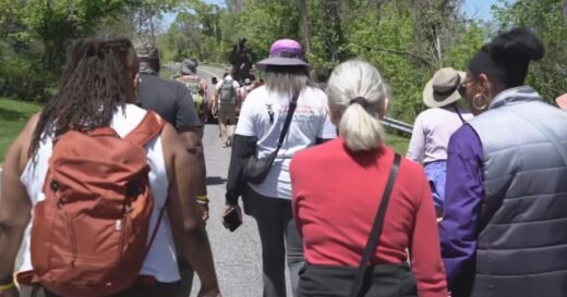 Historian retraces Underground Railroad on “Freedom Walk” to mark America’s 250-year journey