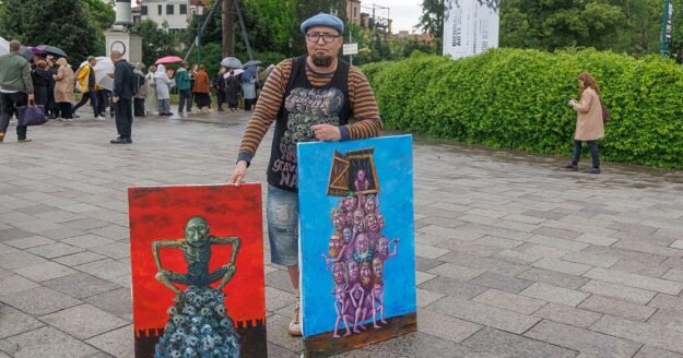 Russian artist and Putin critic Semyon Skrepetsky shot dead in Poland