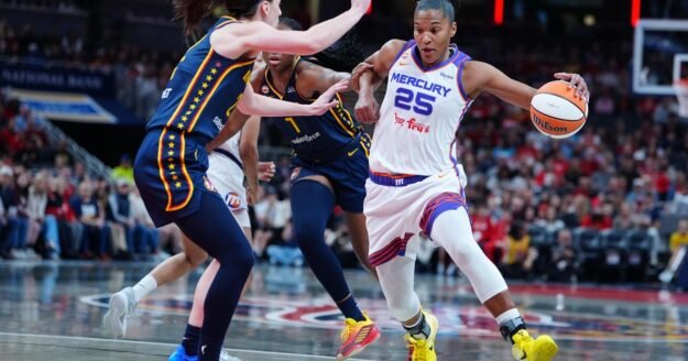 WNBA suspends Alyssa Thomas for hitting Caitlin Clark in the throat