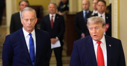 Trump meets with GOP senators after refusing to sign housing bill