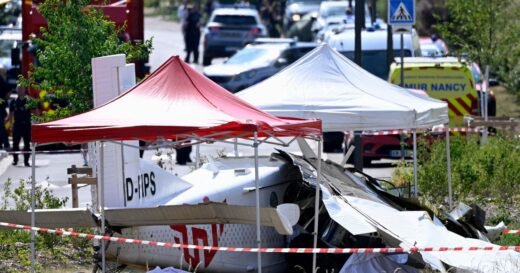5 nursing students among 11 killed when skydiving plane crashes in France