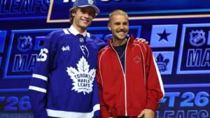Justin Bieber Announces Number 1 Pick for Maple Leafs at NHL Draft