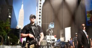 Trump NBA Finals visit locks down 5-block perimeter around Madison Square Garden